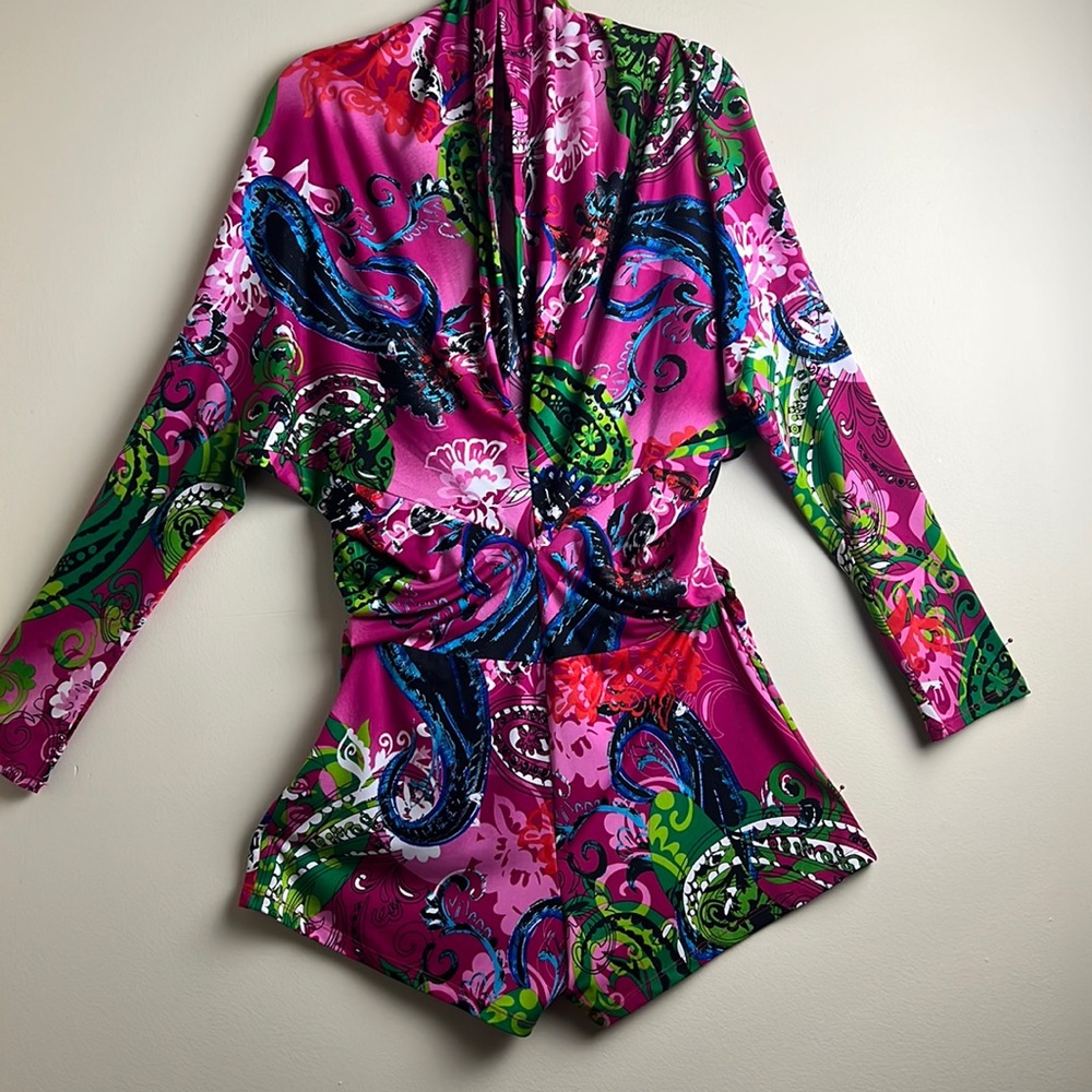 Boutique multi color romper.